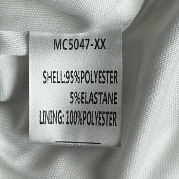 Double Crazy White Velvet Silver Sequin Fringe Mini Dress Women’s Size S - Picture 11 of 11